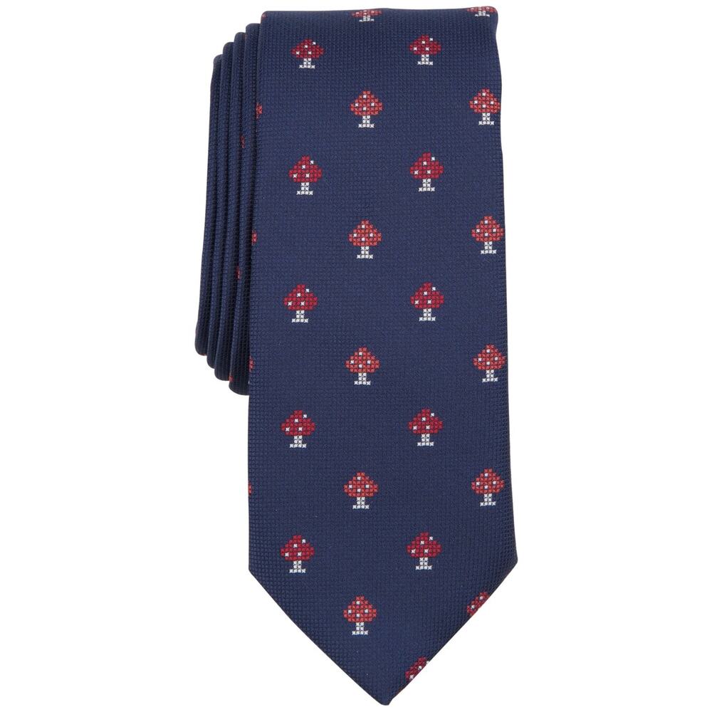 Bar Iii Men's Bolivar Mushroom Tie 14685